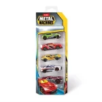 Zuru Metal Machines - fém kisautók 5 db-os készlet S4 Gyors kiszállítás