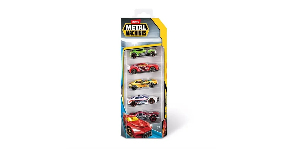 Zuru Metal Machines - fém kisautók 5 db-os készlet S4 Gyors kiszállítás