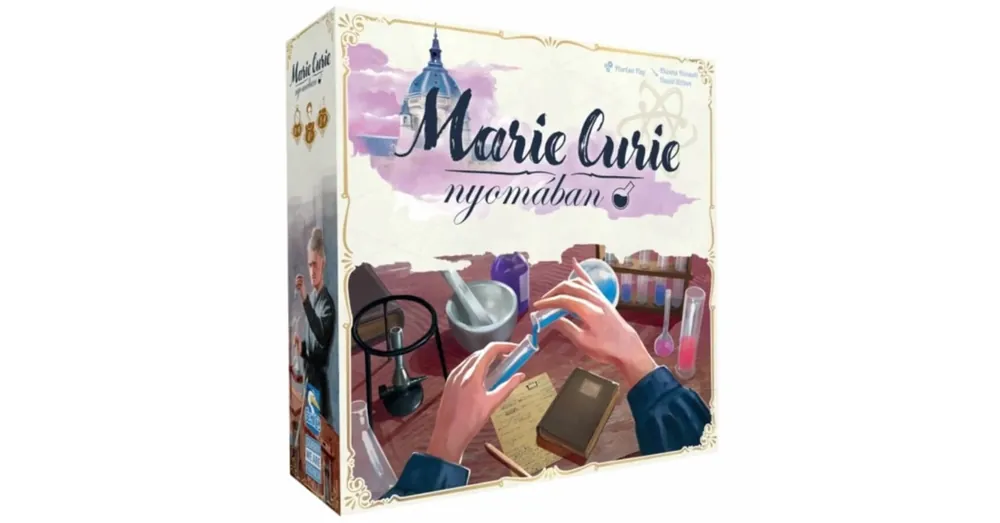 Kiárusítás Marie Curie nyomában társasjáték