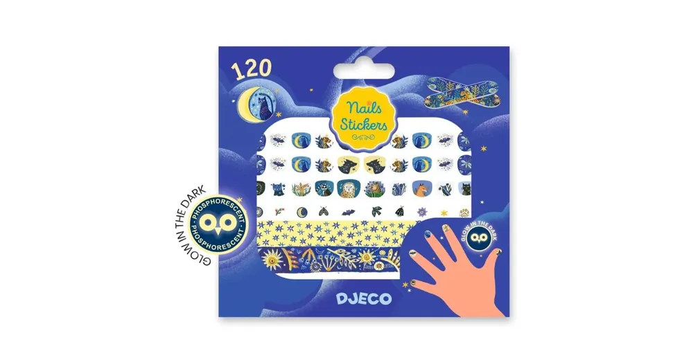 Körömmatrica készlet - Djeco Különleges ajánlat