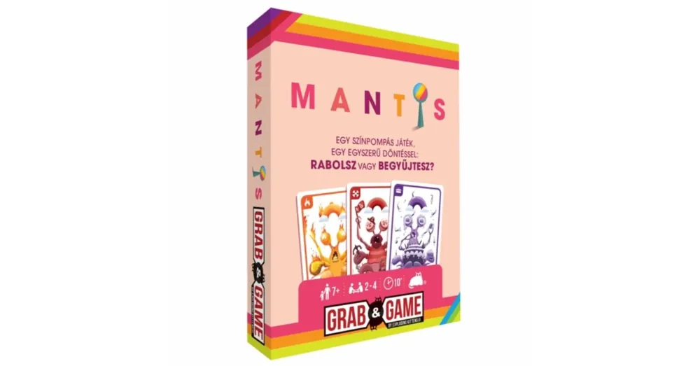 Mantis - Mini kártyajáték Azonnal elérhető