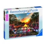 Ravensburger puzzle 1000 db-os - Amszterdami bicikli túra Olcsó