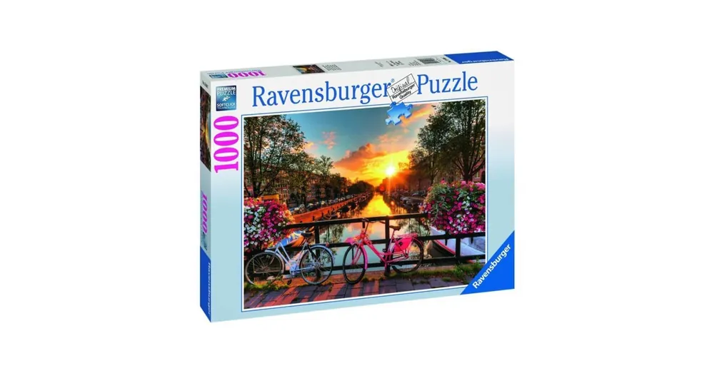 Ravensburger puzzle 1000 db-os - Amszterdami bicikli túra Olcsó