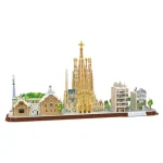 3D puzzle City Line Barcelona Azonnal elérhető