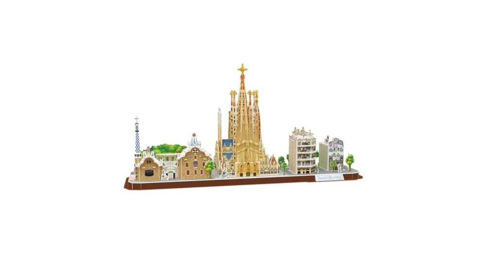3D puzzle City Line Barcelona Azonnal elérhető