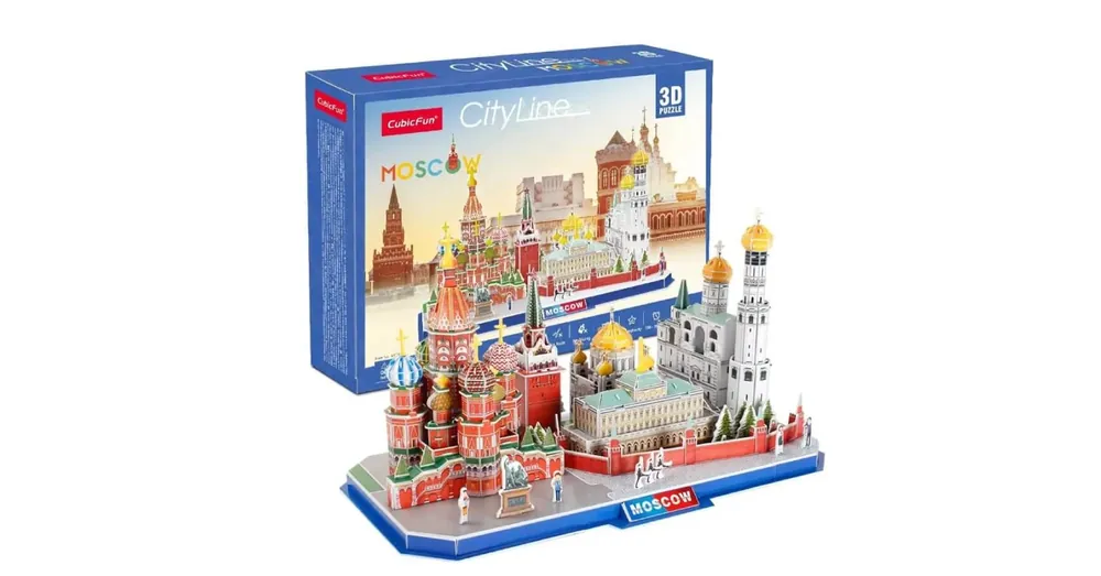 3D puzzle CityLine Moszkva Expressz szállítás