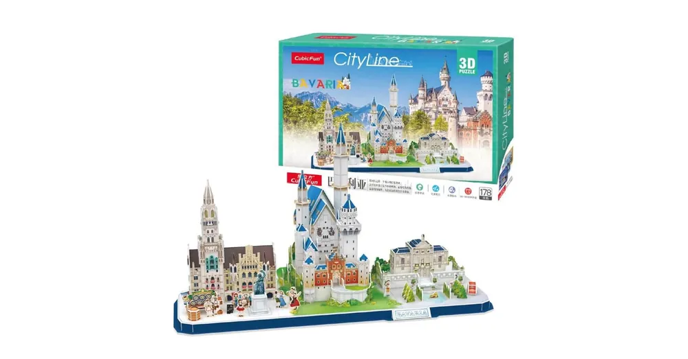 3D puzzle CityLine - Bajorország Rendeld meg most