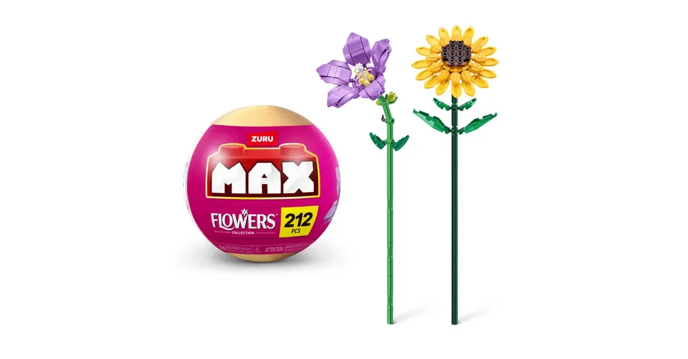 Zuru Max Flowers - Virág építőjáték Exkluzív ajánlat