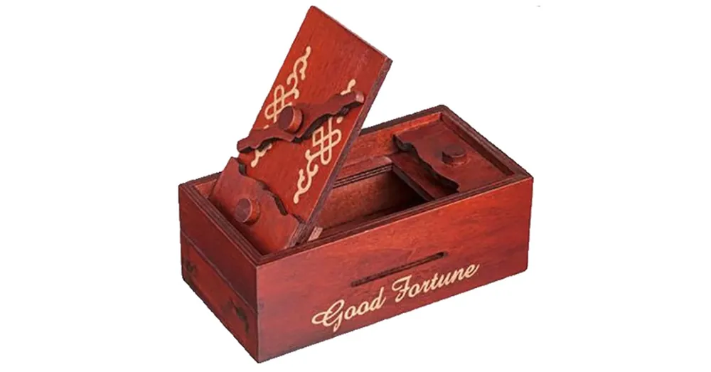 Gyors szállítás Titkos doboz - Good Fortune, Jószerencsét! felirattal - Philos