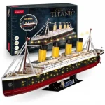 Különleges ajánlat 3D puzzle hajó Titanic - Cubicfun