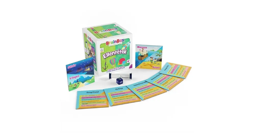 Brainbox Ellentétek kvíz kártyajáték Outlet