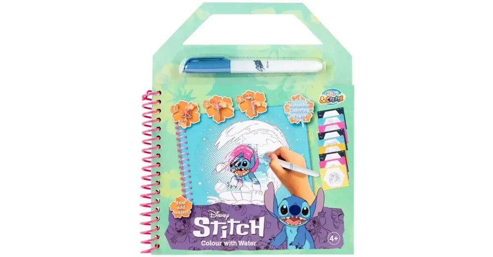 Stitch vízzel színező füzet - Canenco Ne maradj le