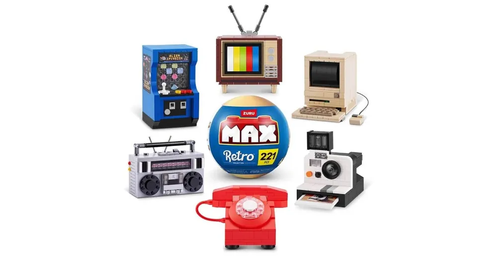 Azonnali szállítás Zuru Max Retro tárgyak 6 féle