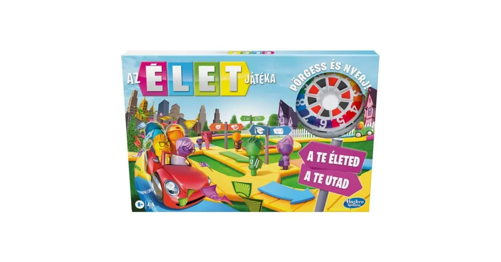 Az élet játéka társasjáték - Hasbro Azonnal elérhető