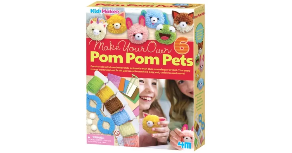 Pom pom állatkák készítése kreatív készlet Kihagyhatatlan ajánlat