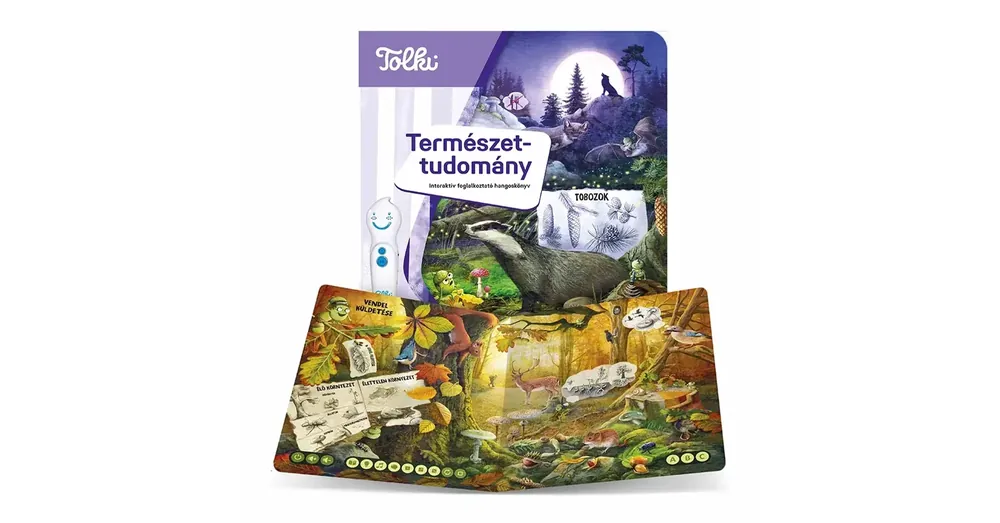 Nézd meg most Tolki Természet-tudomány könyv toll nélkül