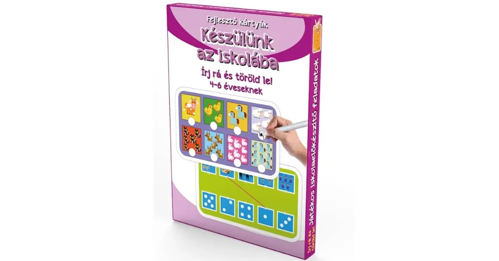 Készülünk az iskolába - Fejlesztő kártyák Népszerű