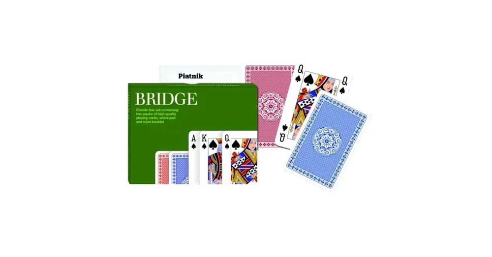 Gyors kiszállítás Bridge römikártya 2x55 lapos - Piatnik