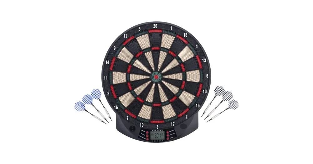 Elektromos darts tábla 6 db nyíllal, lcd kijelzővel Alacsony ár