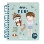 Akció Little Dutch öltöztető matricás füzet - Forest Friends
