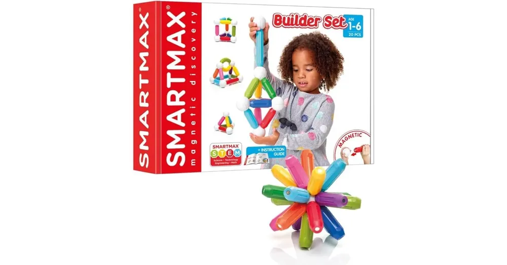 SmartMax Builder Set - Nagy méretű mágneses építőjáték Kihagyhatatlan ajánlat