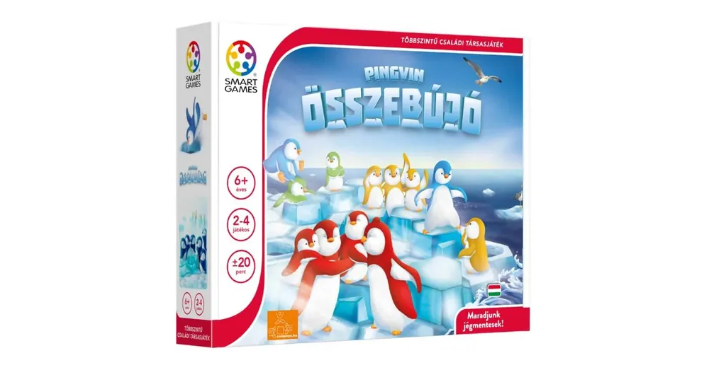 Pingvin Összebújó családi társasjáték - Smart Games társasjáték Olcsó