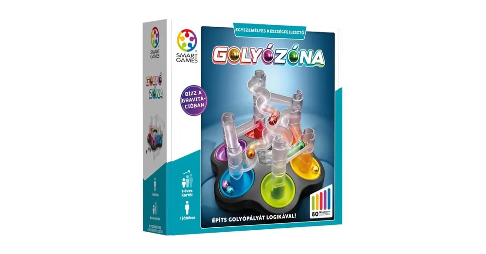 Smart Games Golyózóna - Építs golyópályát logikával Vásárlói kedvenc