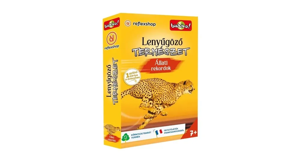 Biztonságos fizetés Lenyűgöző természet Állati rekordok társasjáték