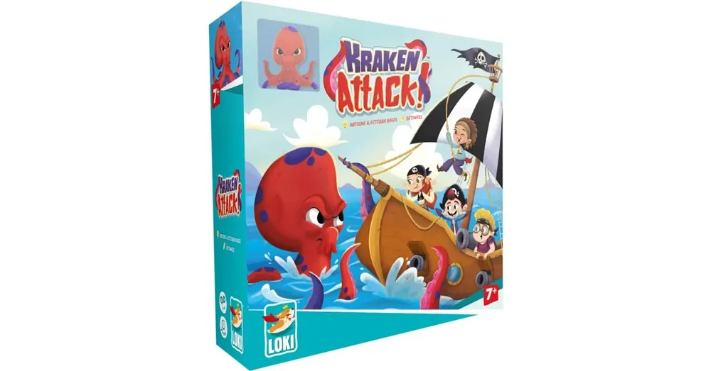 Támad a kraken! - Loki Kraken Attack társasjáték Nézd meg most