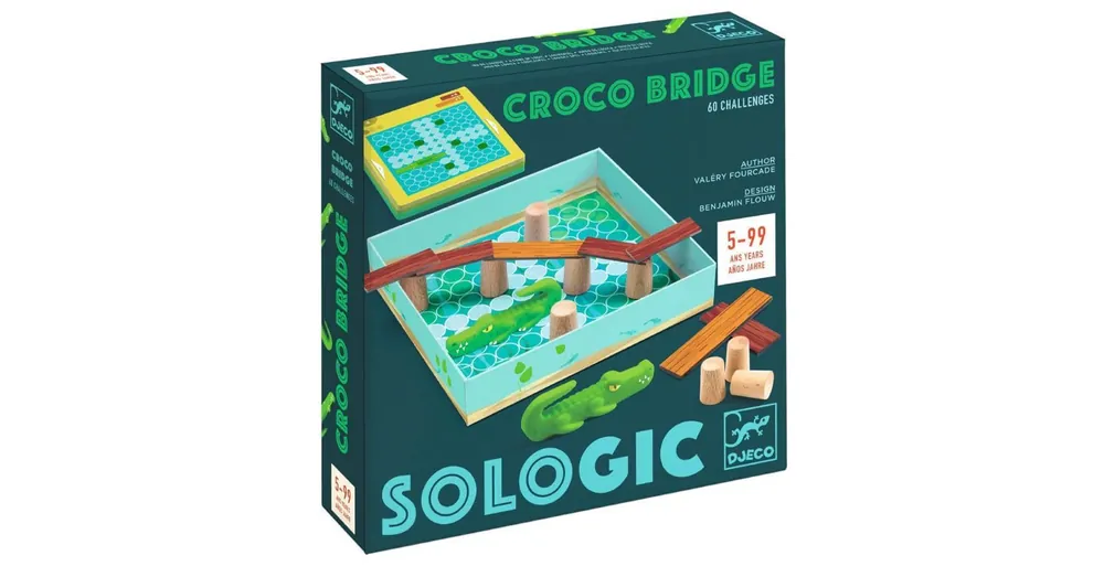 Rendeld meg most Croco Bridge logikai játék - Djeco