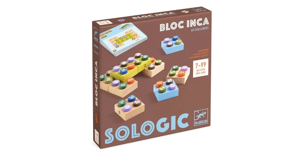 Árcsökkenés Inka piramis logikai játék - Djeco Bloc Inca