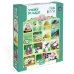 Vásárlói kedvenc Djeco Story puzzle - A három kismalac 35 db-os