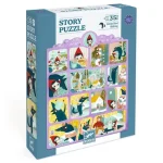 Story puzzle - Piroska és a farkas 35 db-os Kedvezmény