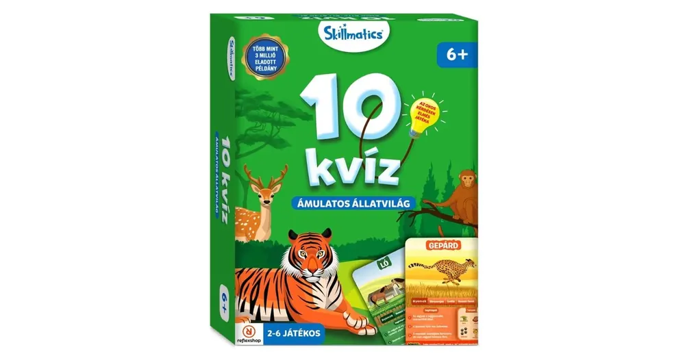 10 Kvíz - Ámulatos állatvilág Akciós ár