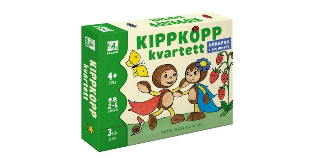Utolsó esély Kippkopp kvartett kártyajáték