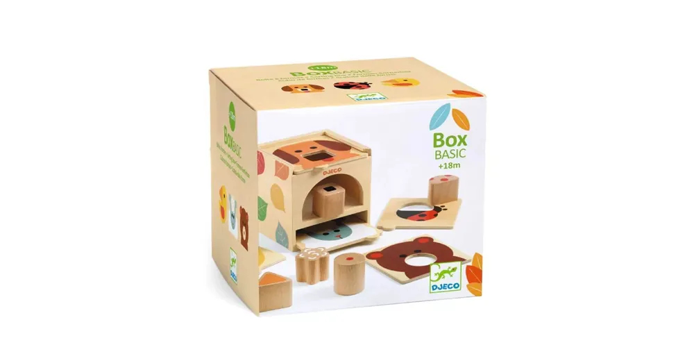 Djeco Formabedobó kocka BoxBasic Azonnali szállítás
