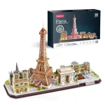 3D puzzle City Line Párizs LED világítással Végkiárusítás