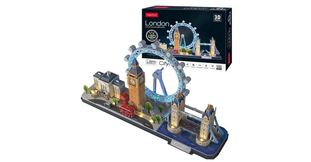 3D puzzle City Line London Led világítással Bestseller