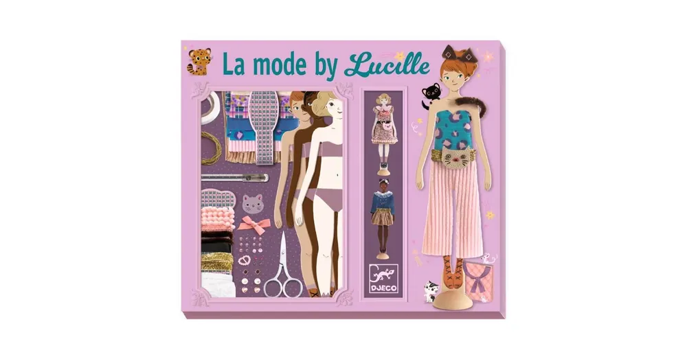 Népszerű Fashion by Lucille divattervező készlet - Djeco