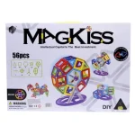 Ajánlat MagKiss 56 darabos mágneses építőjáték
