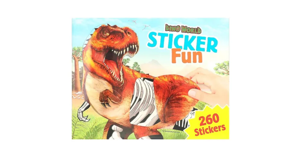 Vásárlói kedvenc Matricás füzet - dinoszaurusz
