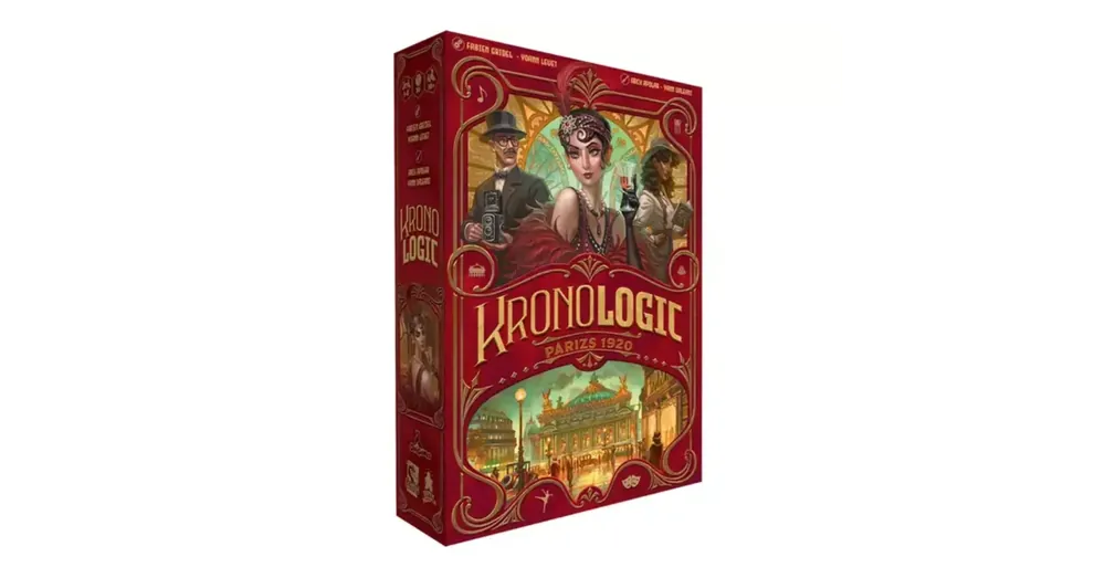 Kiárusítás Kronologic – Párizs 1920 nyomozós társasjáték