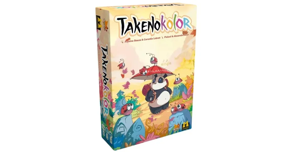Biztonságos fizetés Takenokolor társasjáték