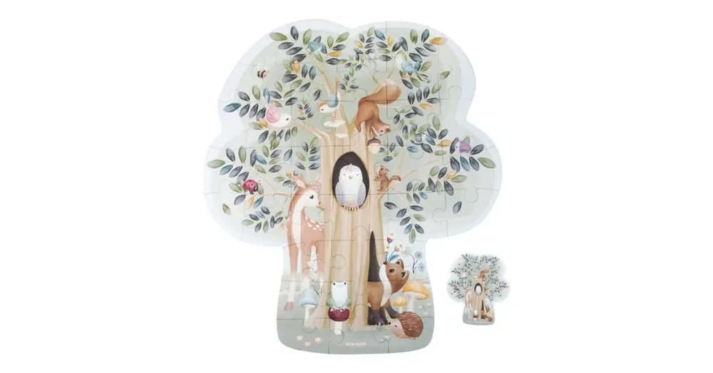 Little Dutch padló puzzle - Forest Friends Árengedmény