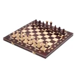 Fa sakk készlet - Brown Senator 42cm Végkiárusítás