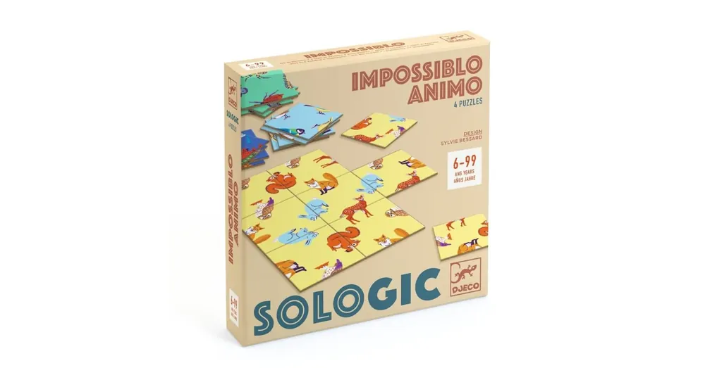 Impossiblo Animo - Logikai kirakós játék - Djeco Csak ma