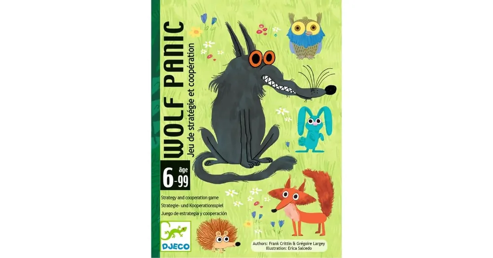 Farkaspánik társasjáték - Wolf panic Djeco Expressz kézbesítés