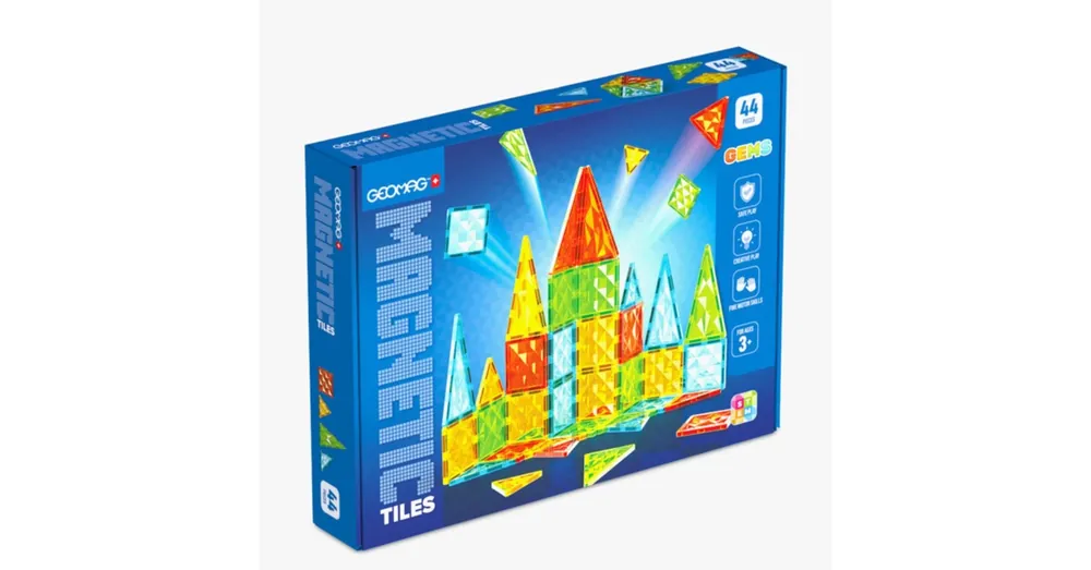 Outlet Geomag - Gems mágneses építőjáték 44 db-os készlet