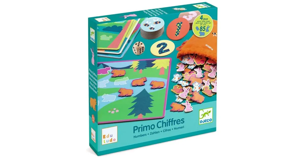 Akció Fejlesztő játék - Számolás 4 az 1-ben - Eduludo Primo Chiffres