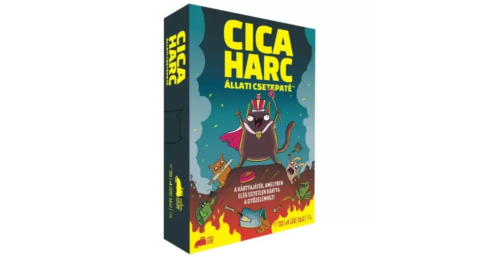 Akciós ár Cicaharc - Állati csetepaté társasjáték